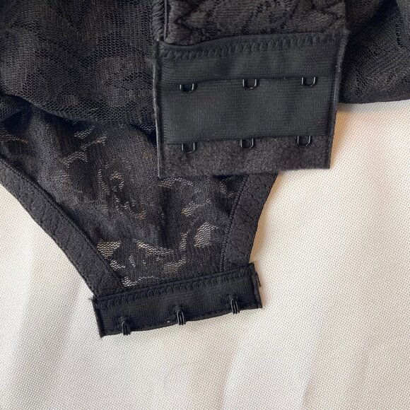 Bali Lace 'N Smooth Firm Control Body Shaper 38D Black DF8L10 NWT - Picture 11 of 11